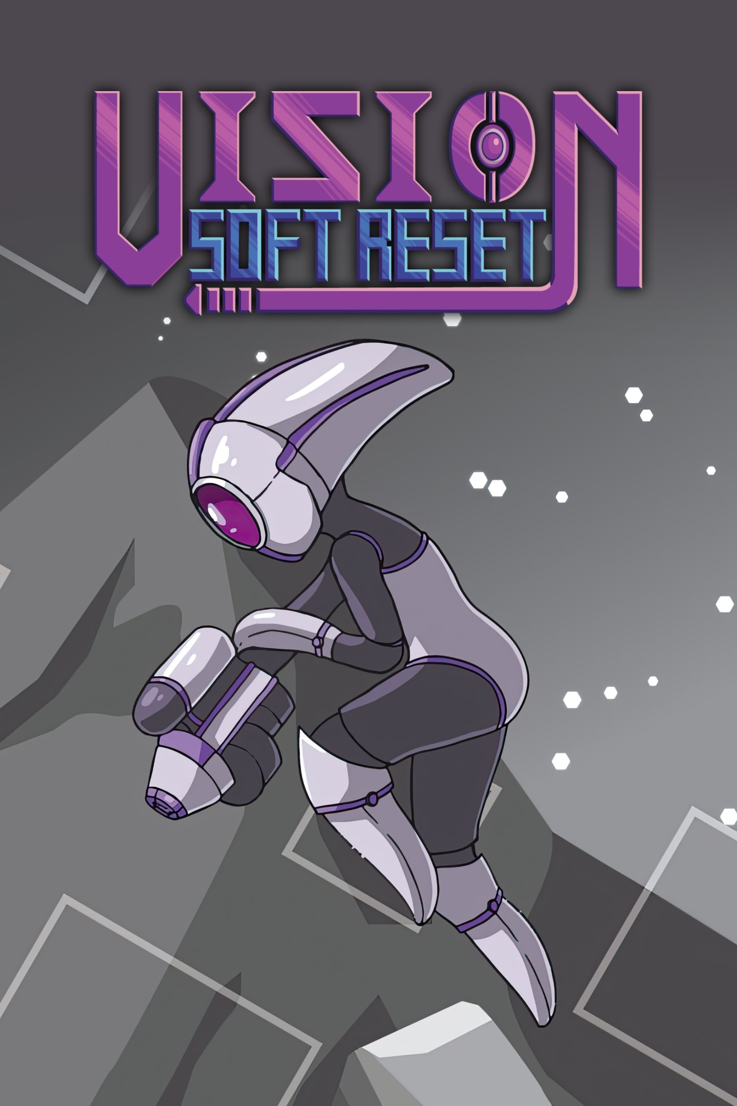 Reset day. Robot girl cartoon.
