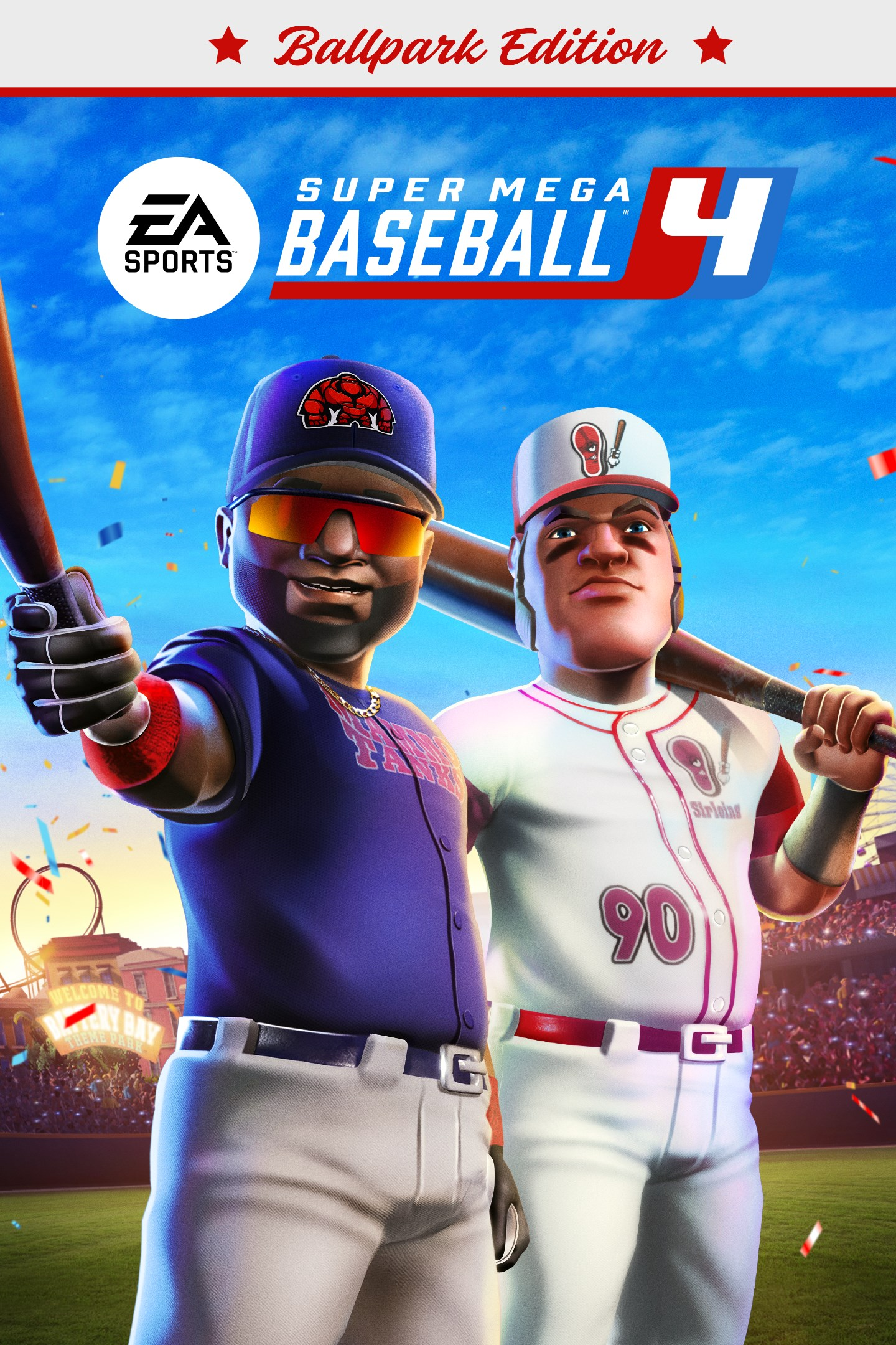 Steam super mega baseball фото 77