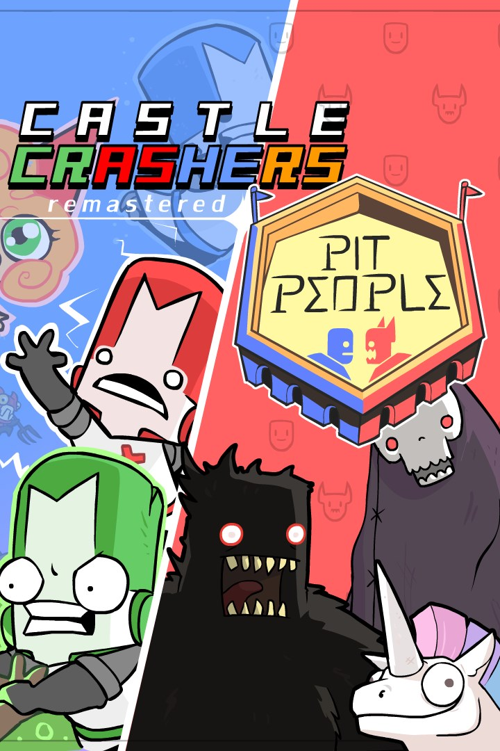 Castle crashers xbox. Castle Crashers and Pit people.